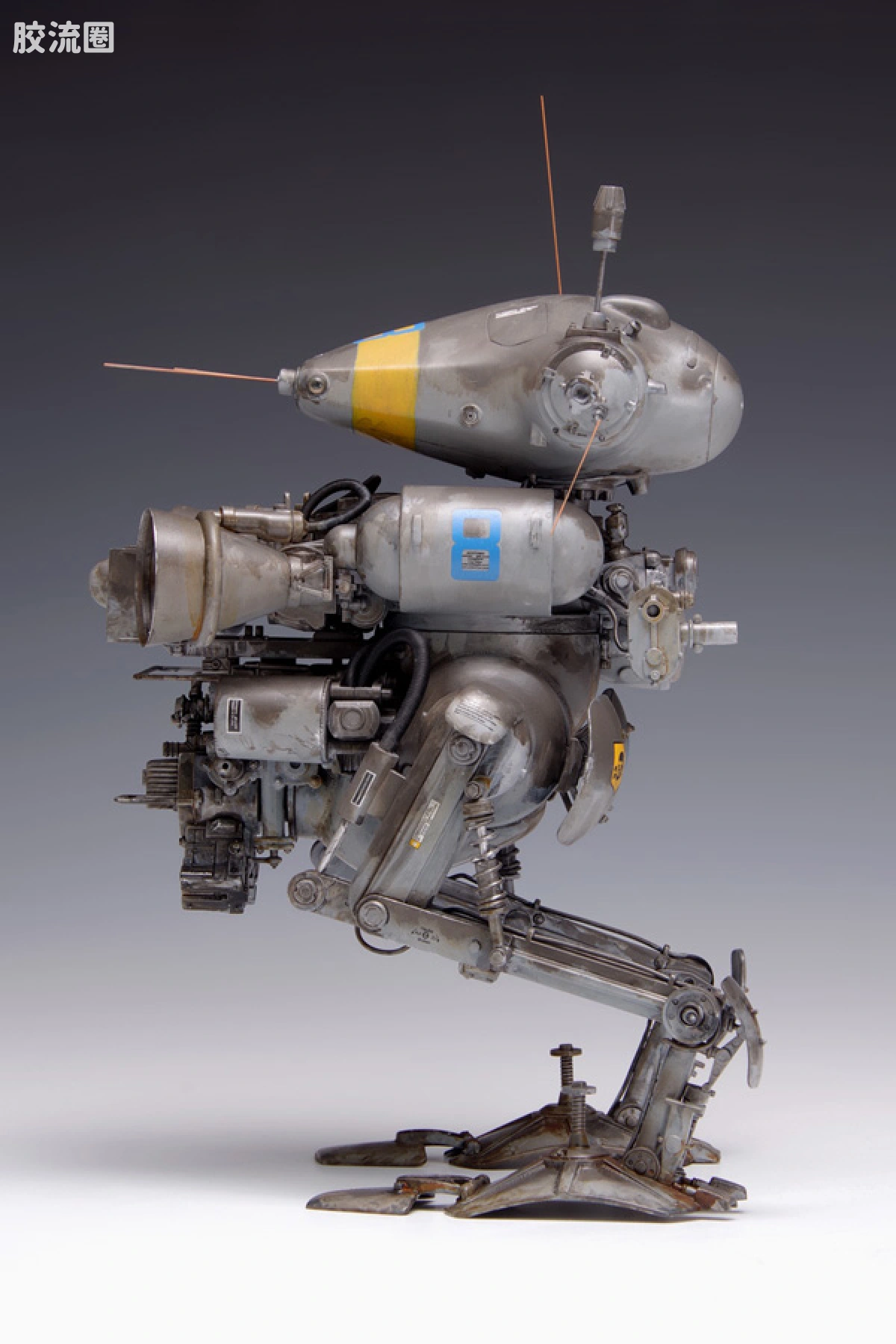 WAVE Ma.K系列拼装模型 NITTO＋WAVE Ma.k 1/20 Pz.Spah 1124 Luna Gans - 图片